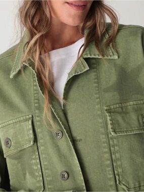 Electric & Rose Olive Utility Jacket